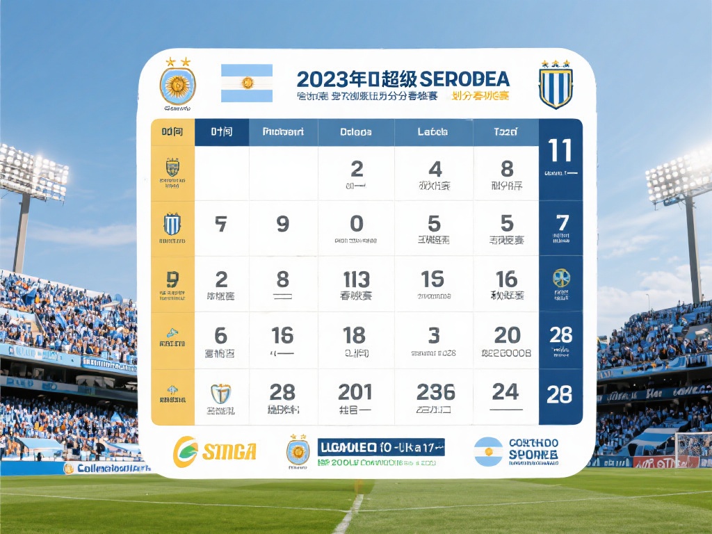 “2023阿根廷赛事日程安排” 除了国家队赛事,阿根廷国内的超级联赛也是