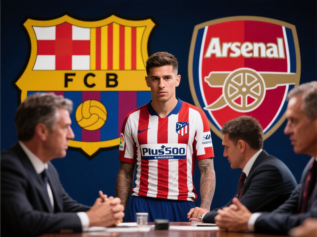 梅里诺引关注：巴萨、马竞与阿森纳观望未行动